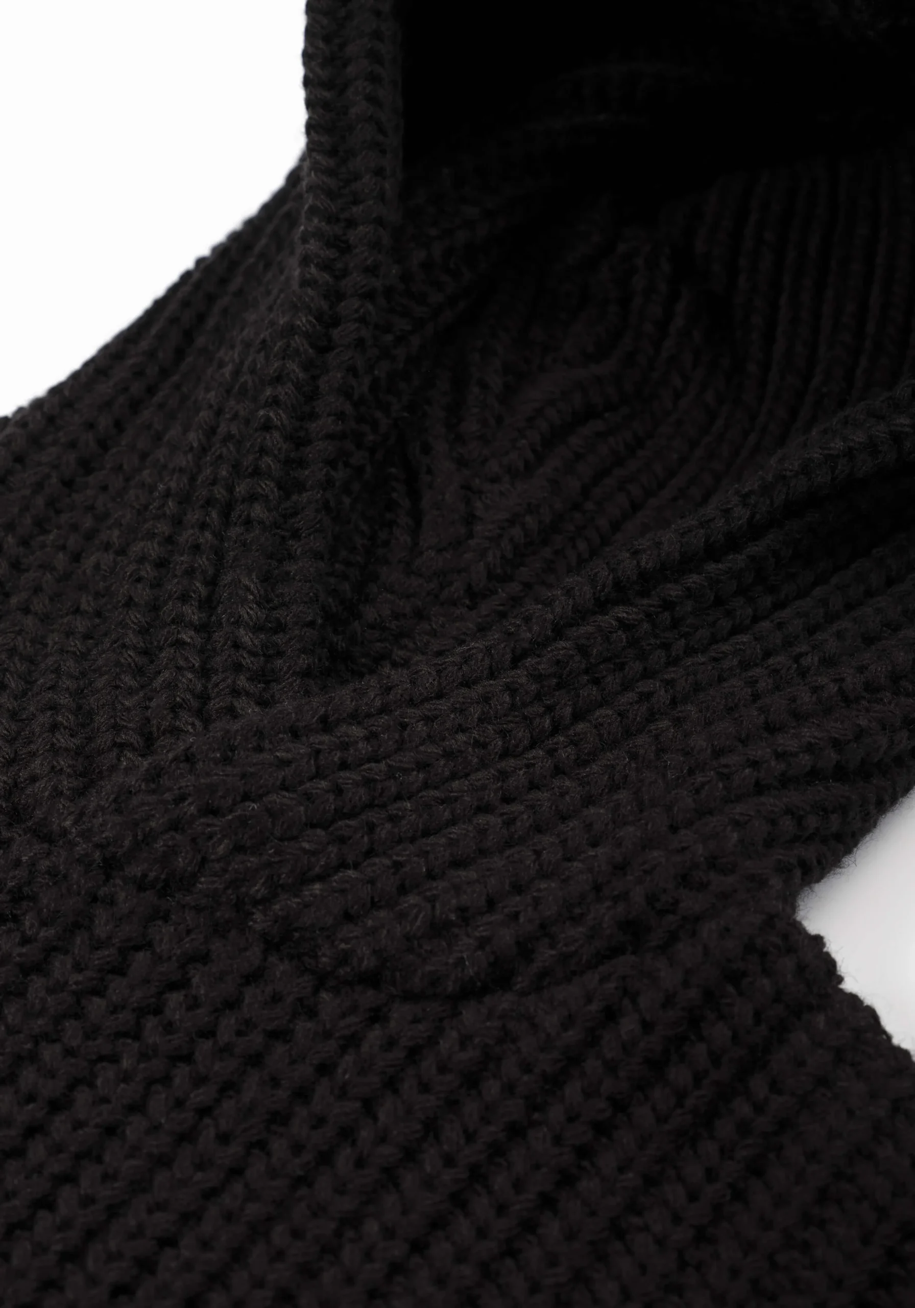 MKI CHUNKY RIB KNIT HOODY