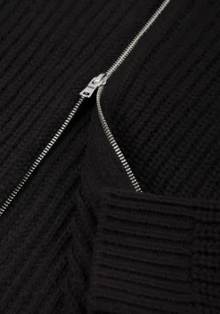 MKI CHUNKY RIB KNIT TRACK JACKET