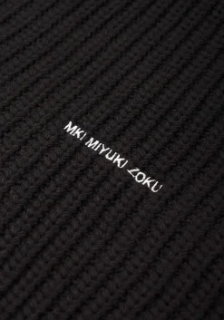 MKI CHUNKY RIB KNIT WIDE LEG JOGGERS