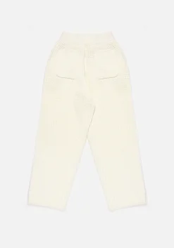 MKI CHUNKY RIB KNIT WIDE LEG JOGGERS