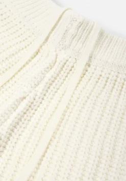 MKI CHUNKY RIB KNIT WIDE LEG JOGGERS
