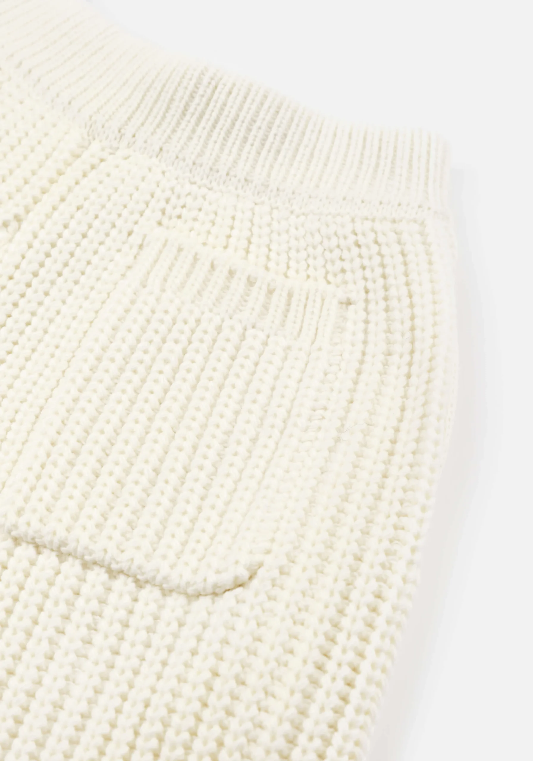 MKI CHUNKY RIB KNIT WIDE LEG JOGGERS