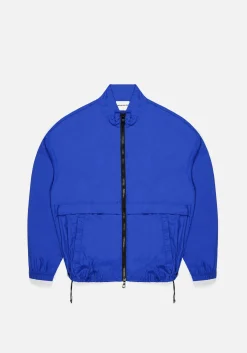 MKI CRINKLE NYLON TRACK JACKET