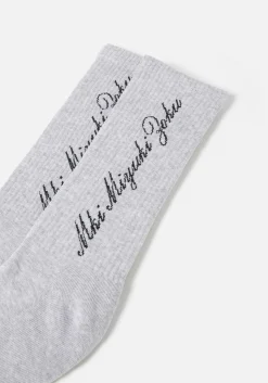 MKI EMBASSY LARGE LOGO SOCKS