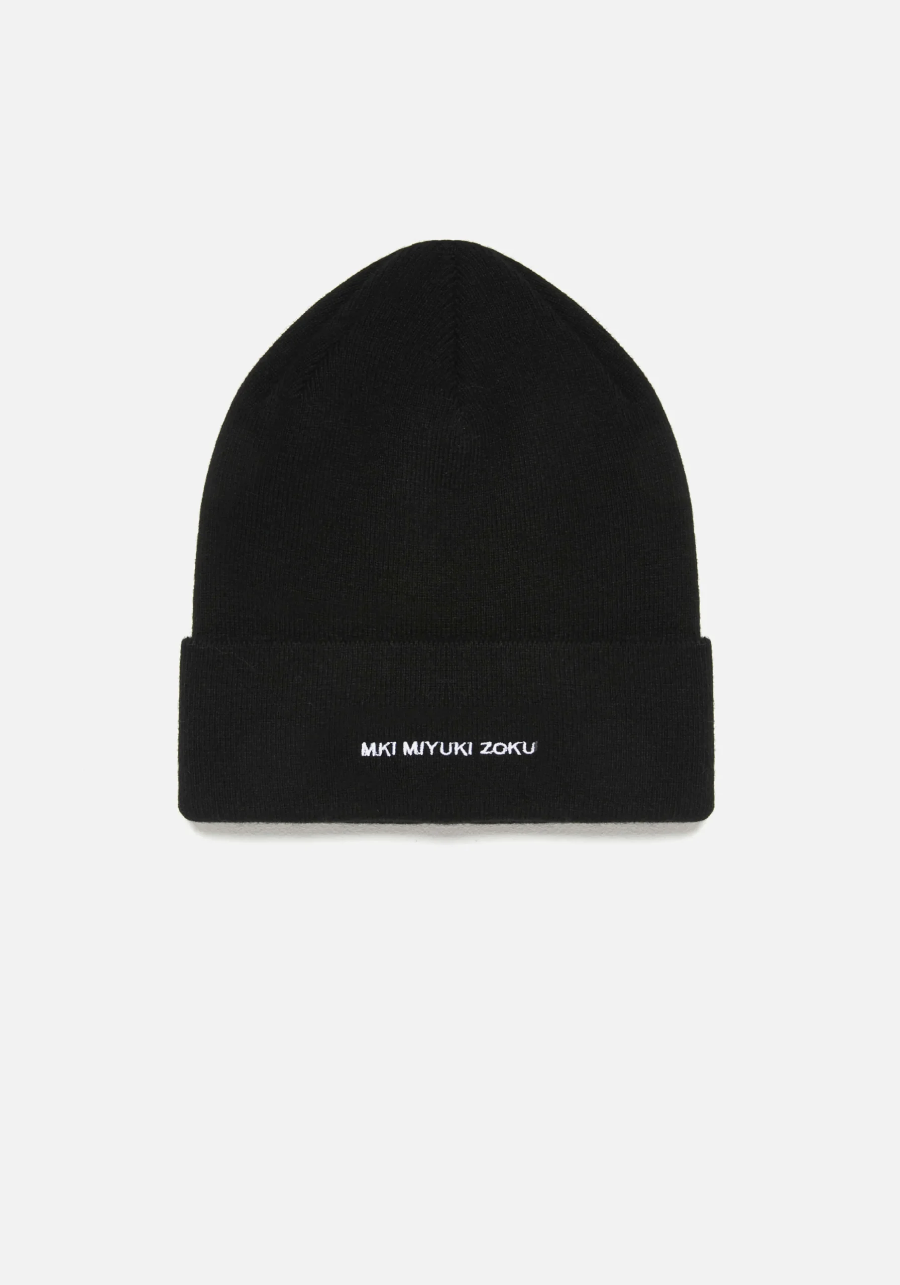 MKI EMBROIDERED MERINO BEANIE