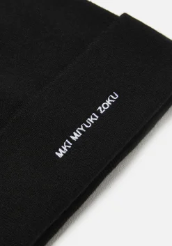 MKI EMBROIDERED MERINO BEANIE