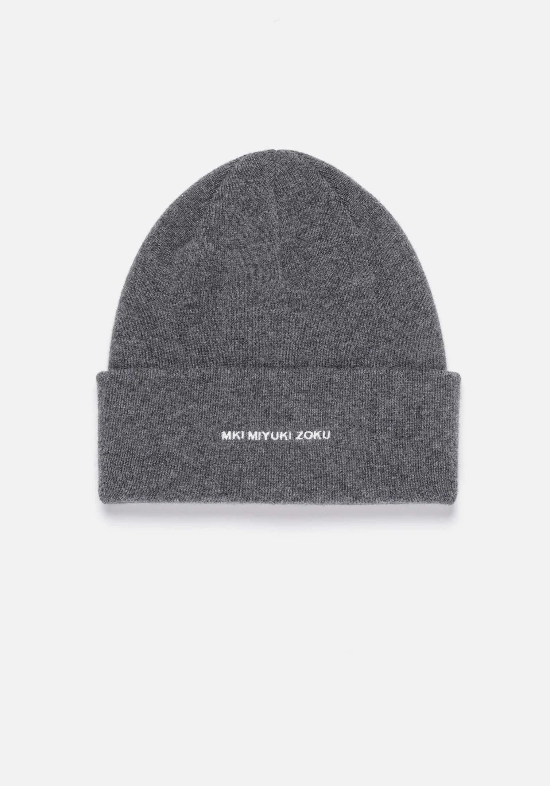 MKI EMBROIDERED MERINO BEANIE