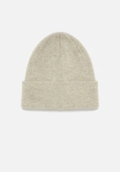 MKI EMBROIDERED MERINO BEANIE