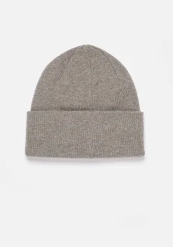 MKI EMBROIDERED MERINO BEANIE