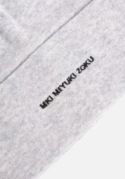 MKI EMBROIDERED MERINO BEANIE