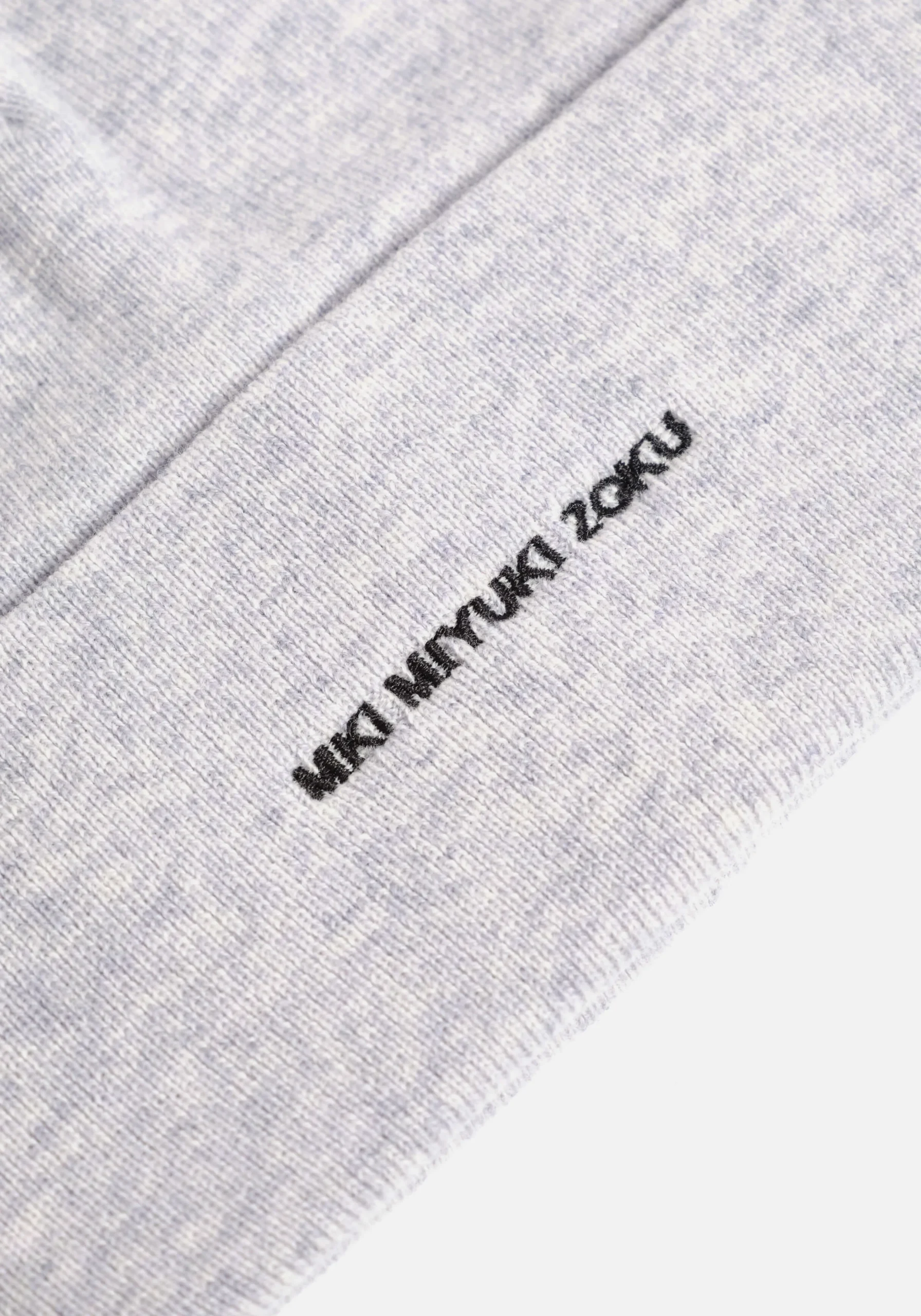 MKI EMBROIDERED MERINO BEANIE