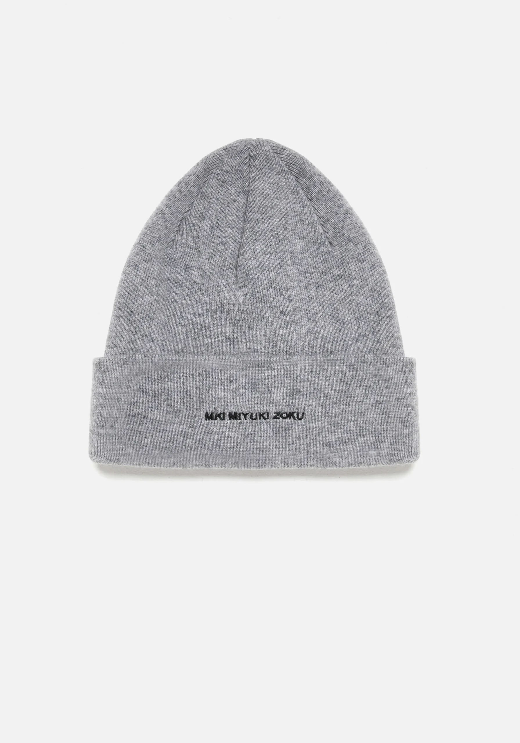 MKI EMBROIDERED MERINO BEANIE