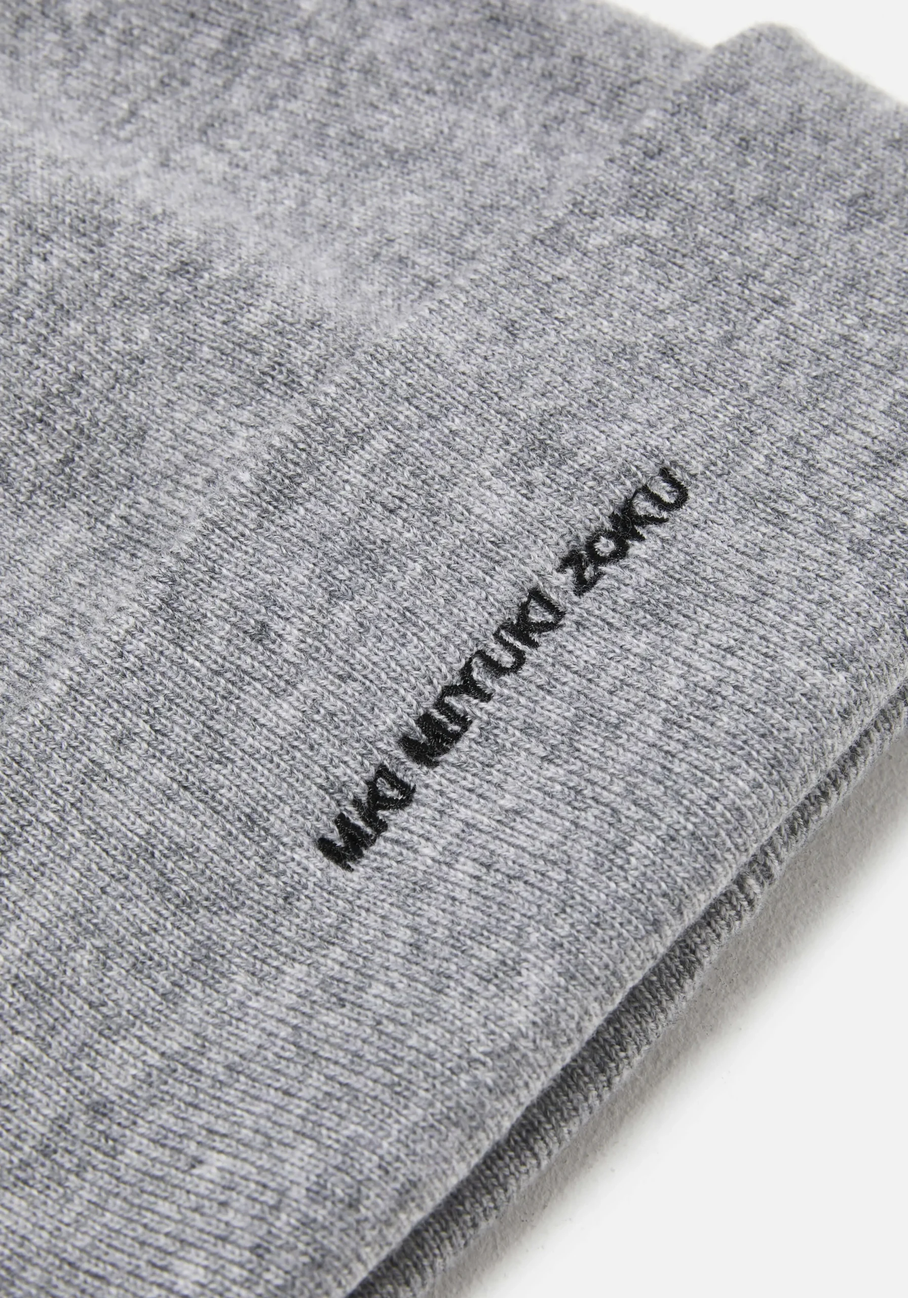 MKI EMBROIDERED MERINO BEANIE