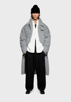 MKI FAUX ALPACA CAR COAT