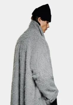 MKI FAUX ALPACA CAR COAT