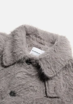 MKI FAUX ALPACA CAR COAT