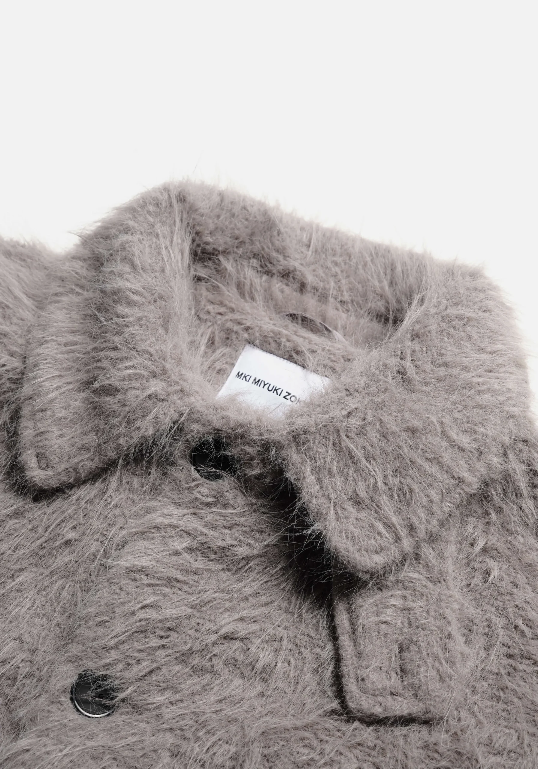 MKI FAUX ALPACA CAR COAT
