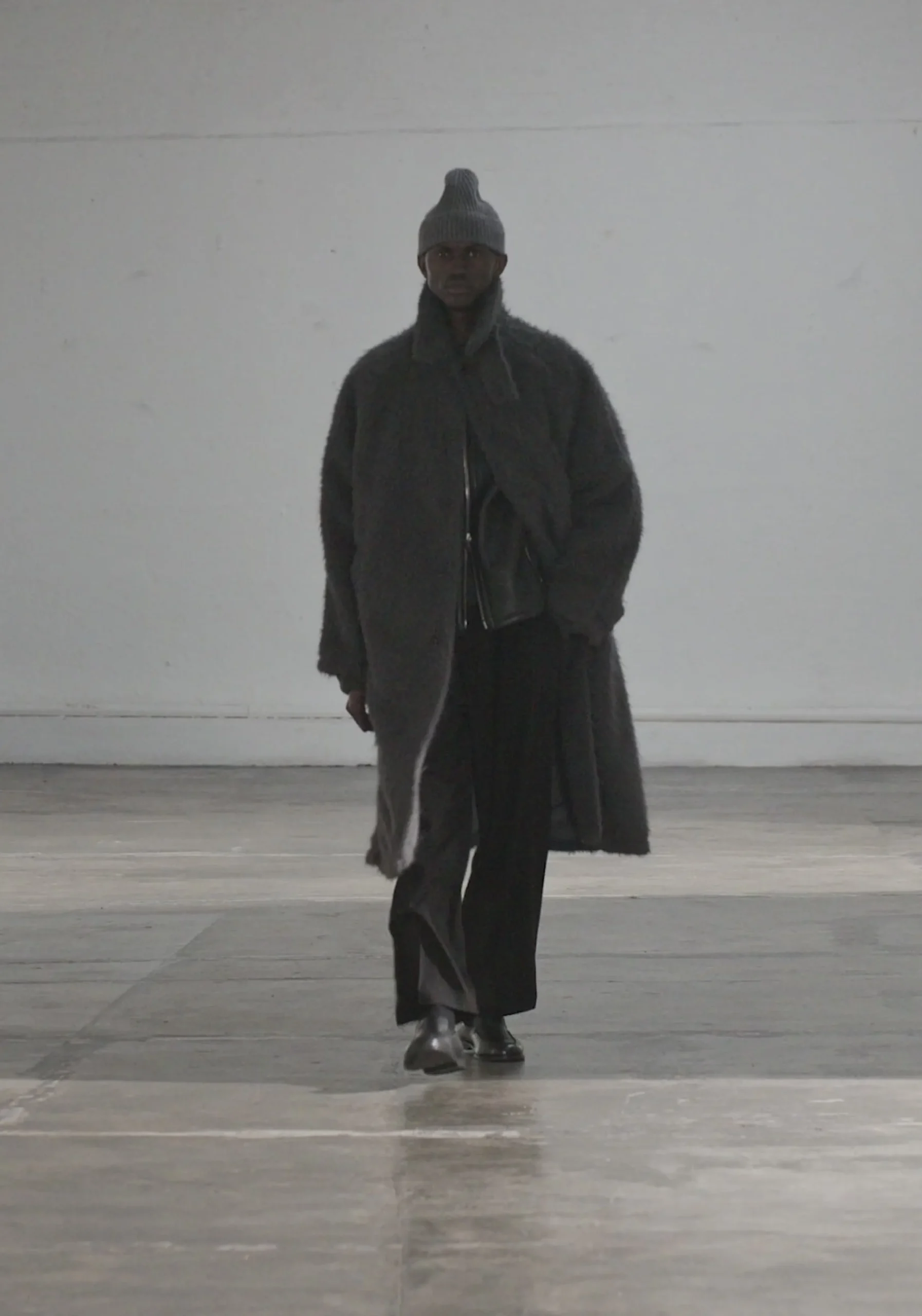 MKI FAUX ALPACA CAR COAT