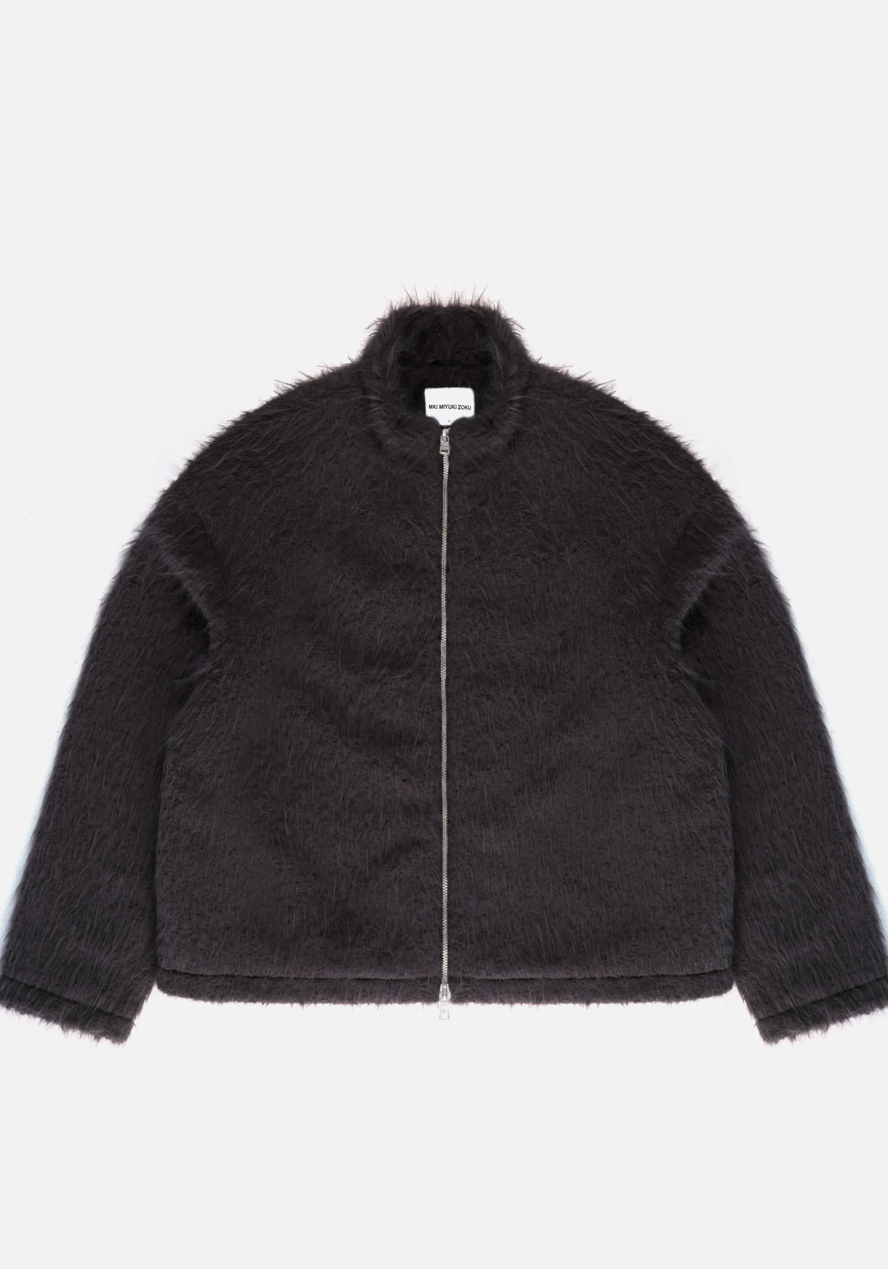 MKI FAUX ALPACA TRACK JACKET