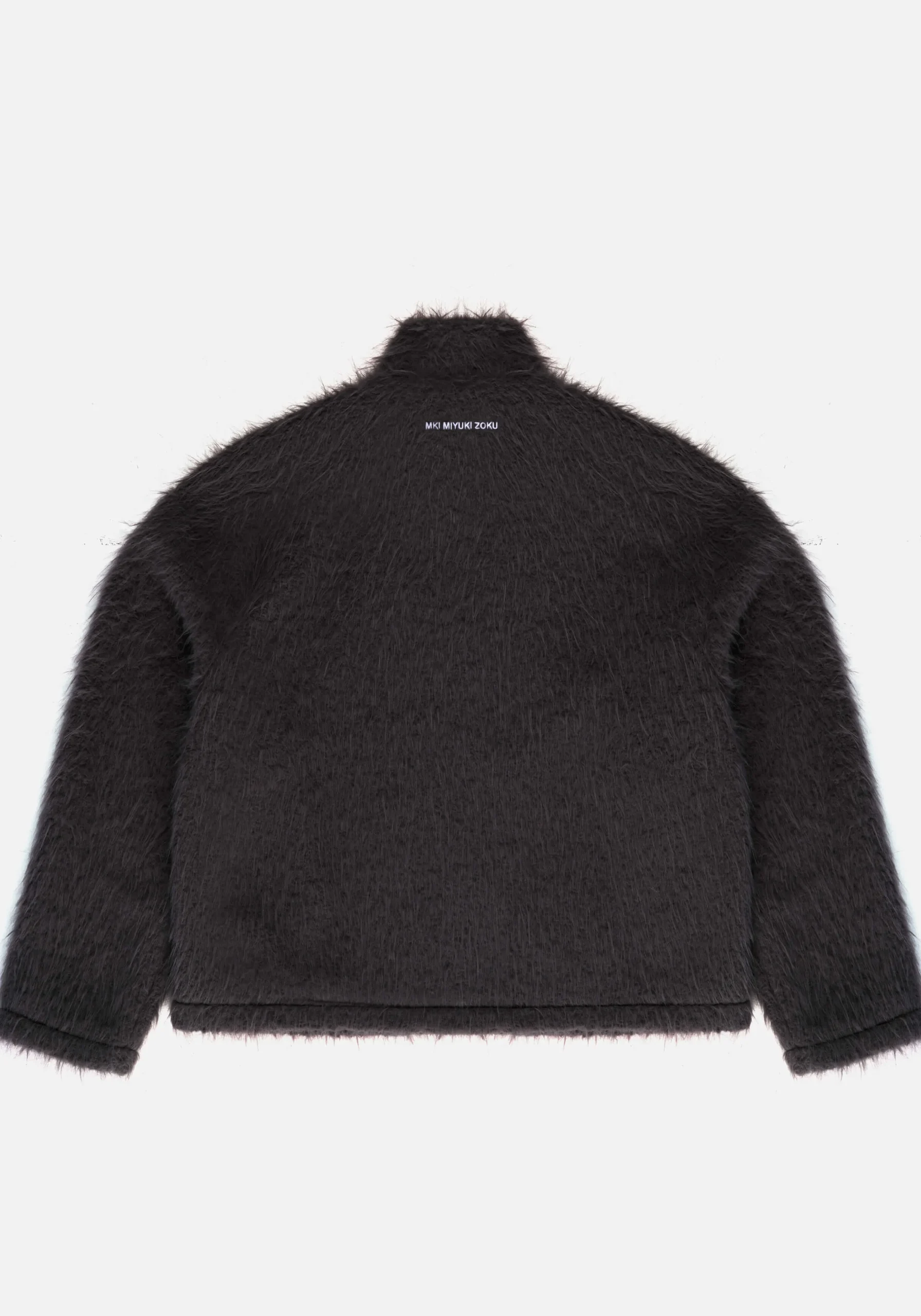MKI FAUX ALPACA TRACK JACKET