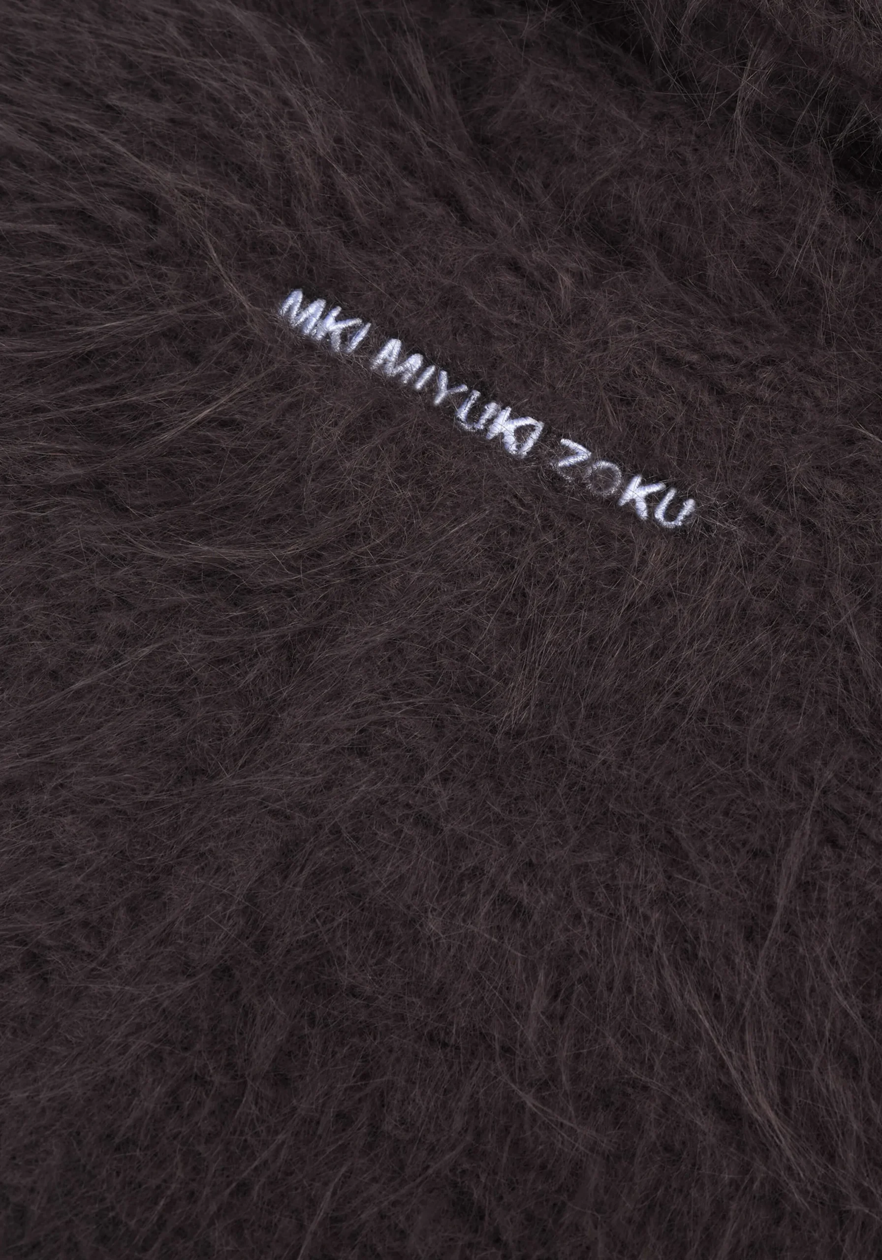 MKI FAUX ALPACA TRACK JACKET