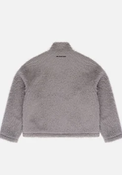 MKI FAUX ALPACA TRACK JACKET