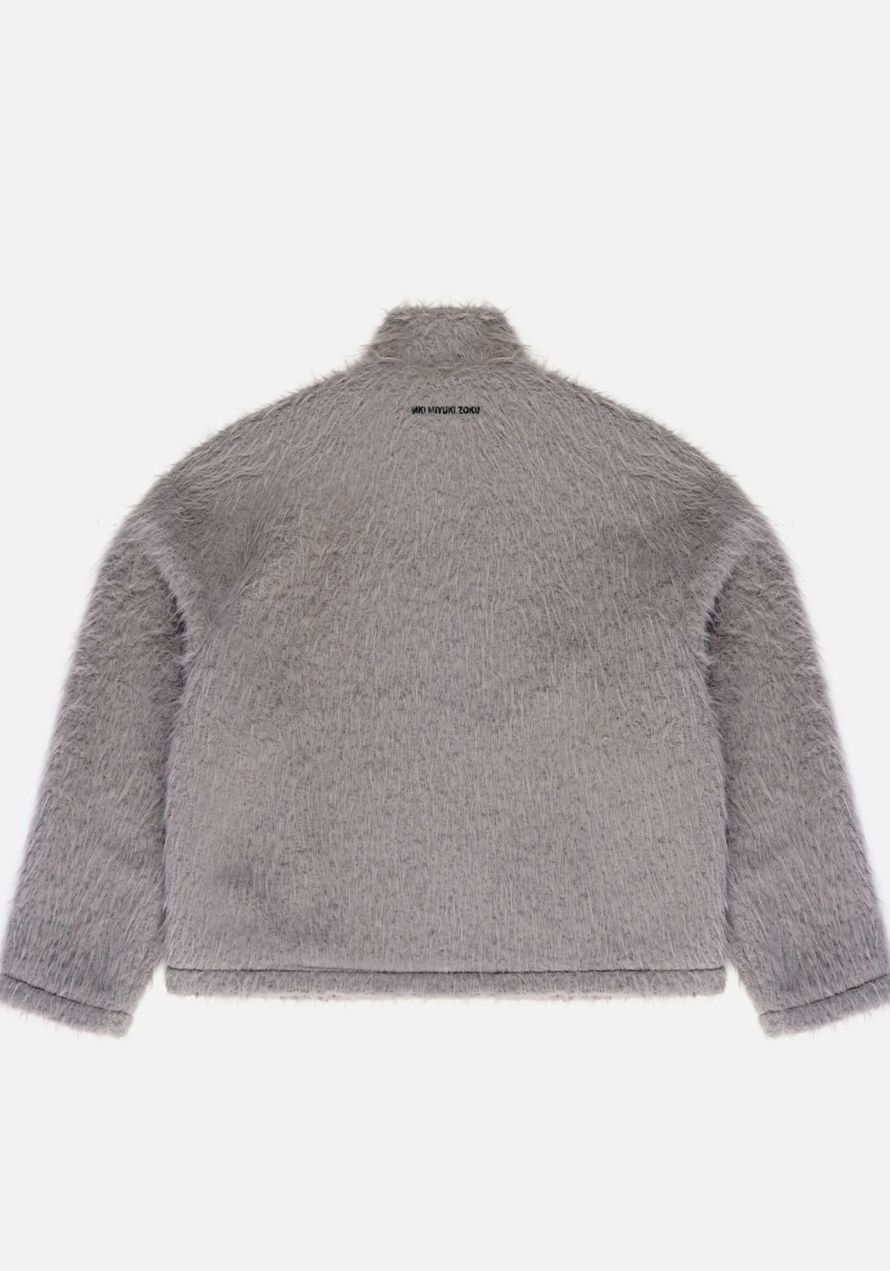 MKI FAUX ALPACA TRACK JACKET