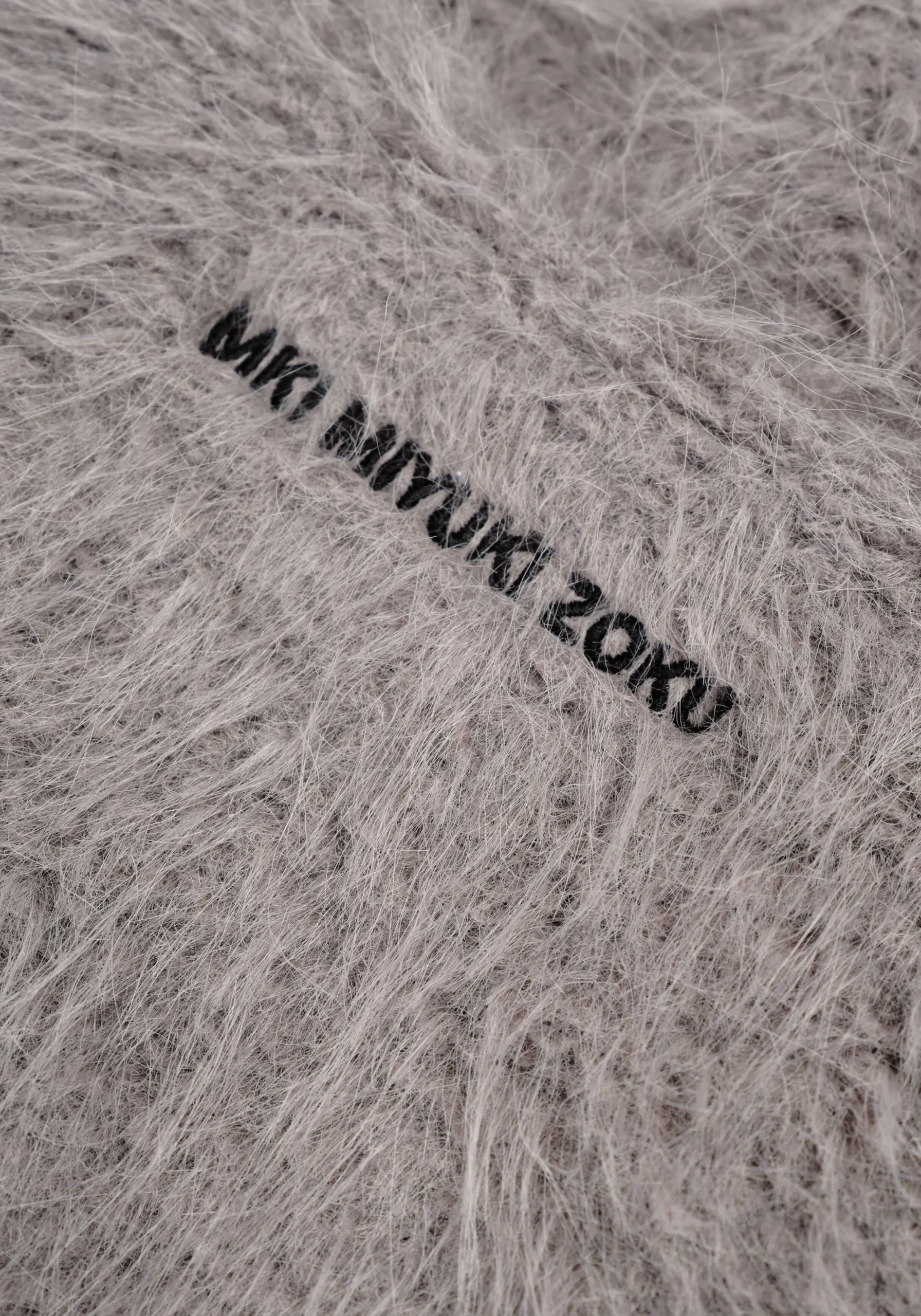MKI FAUX ALPACA TRACK JACKET