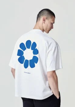 MKI FLORAL STAMP T-SHIRT