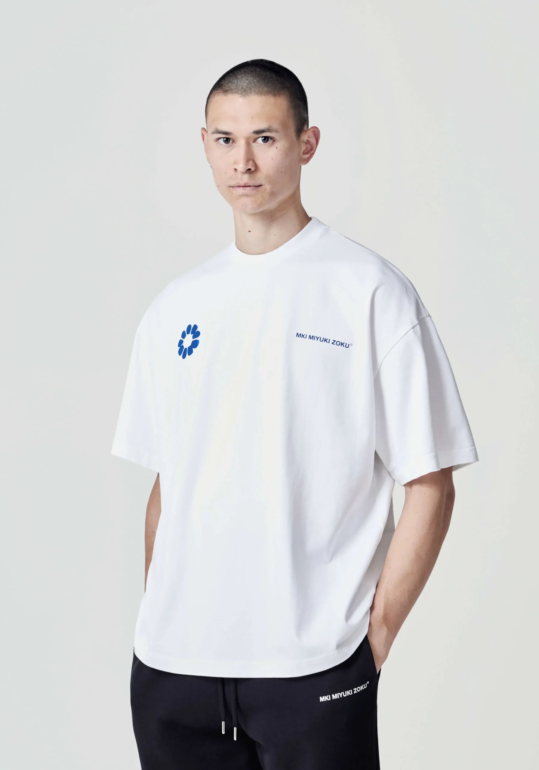 MKI FLORAL STAMP T-SHIRT