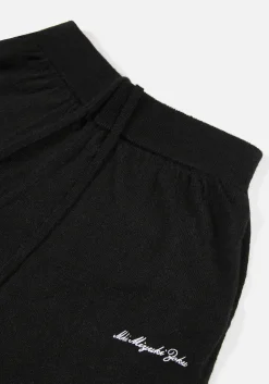 MKI LIGHTWEIGHT MOHAIR KNIT SHORTS