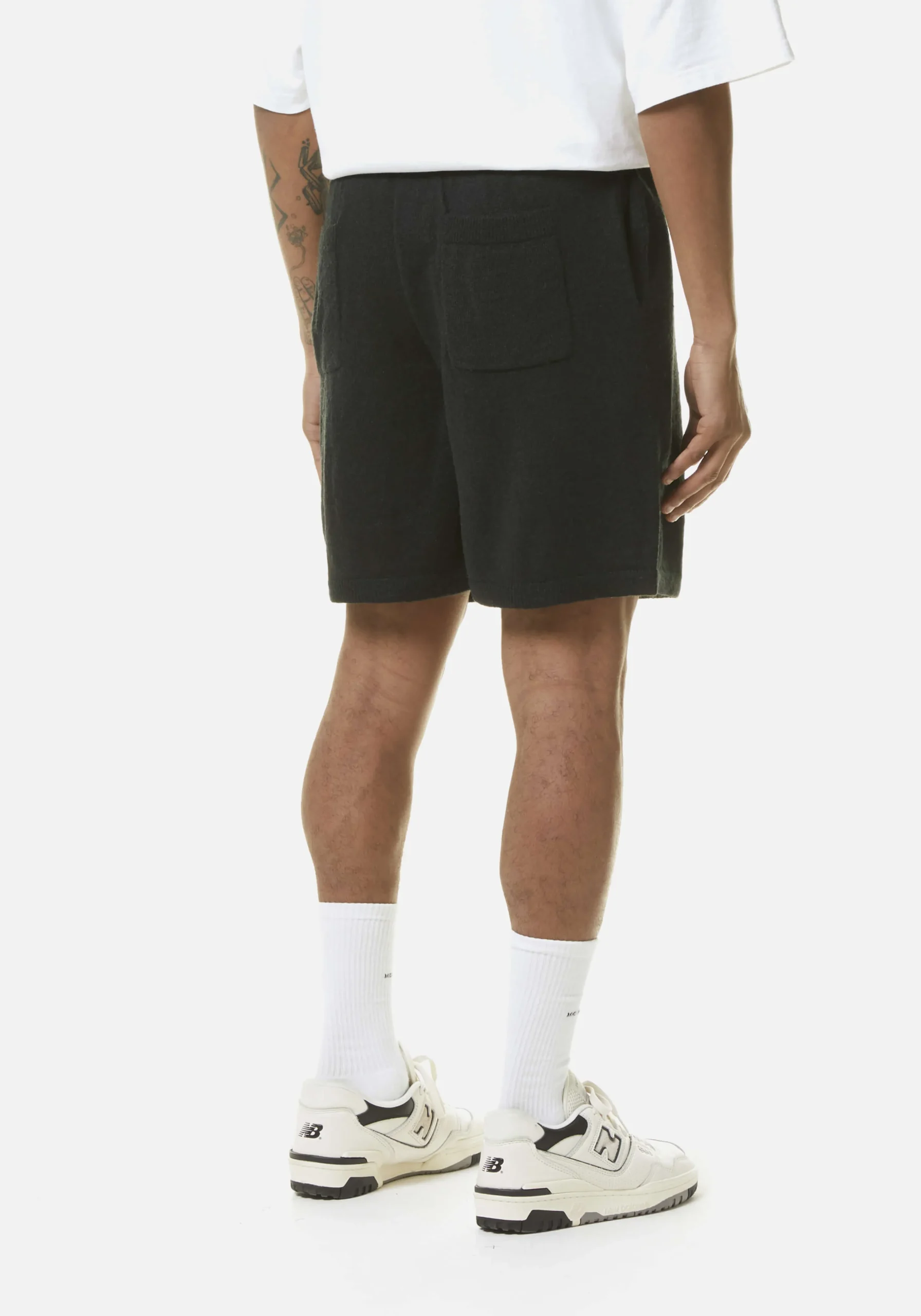 MKI LIGHTWEIGHT MOHAIR KNIT SHORTS