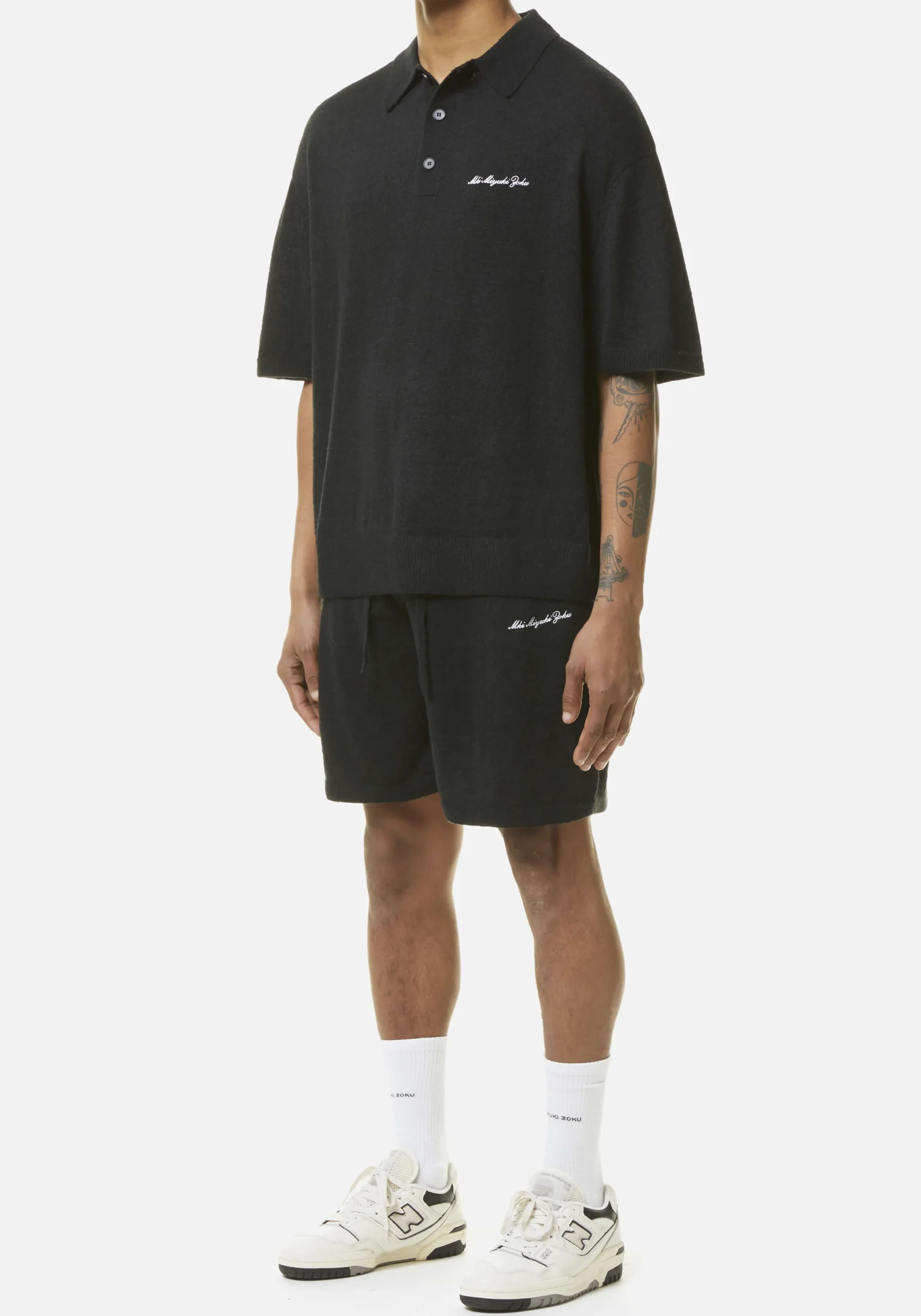 MKI LIGHTWEIGHT MOHAIR KNIT SHORTS