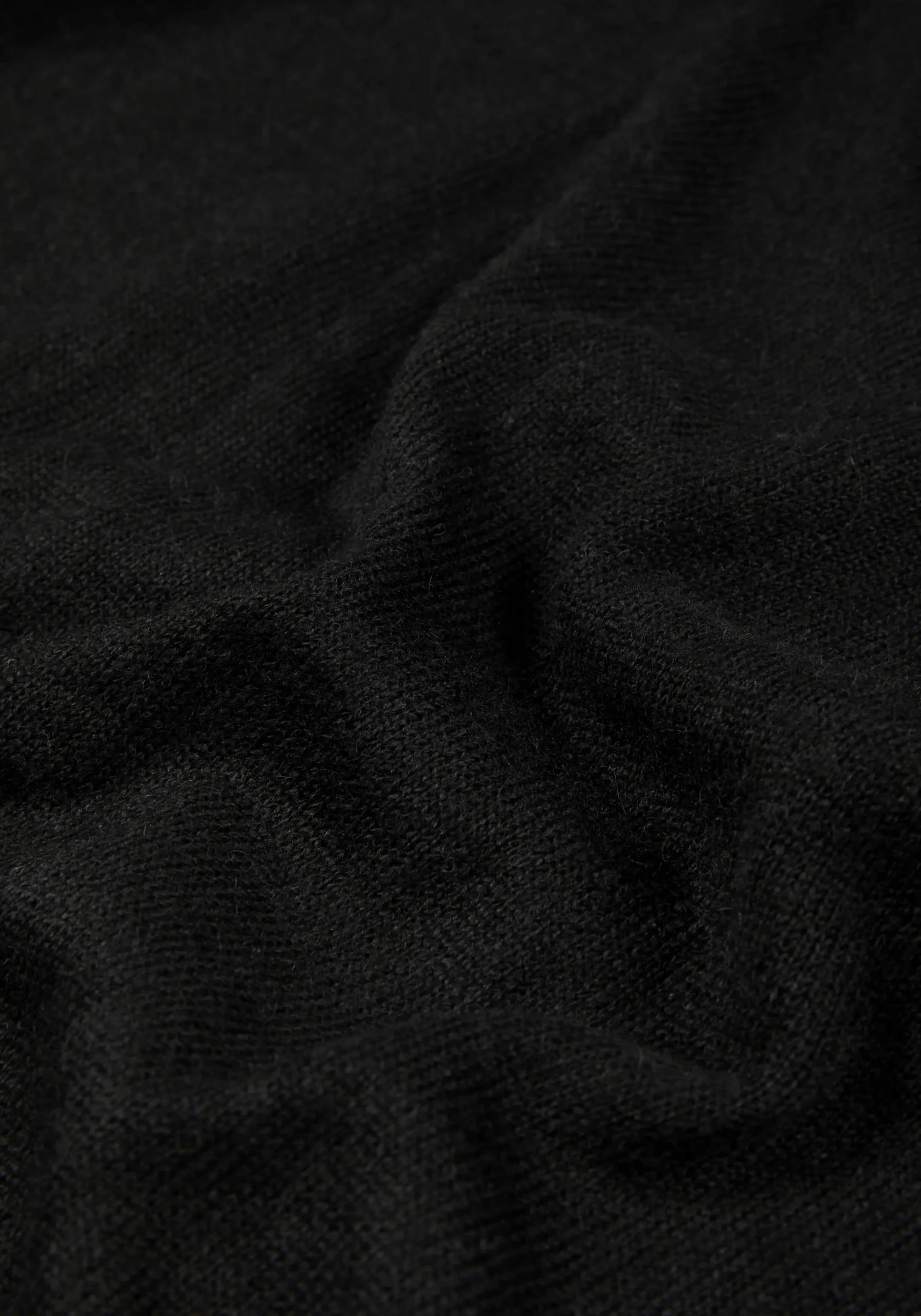 MKI LIGHTWEIGHT MOHAIR KNIT POLO LONGSLEEVE