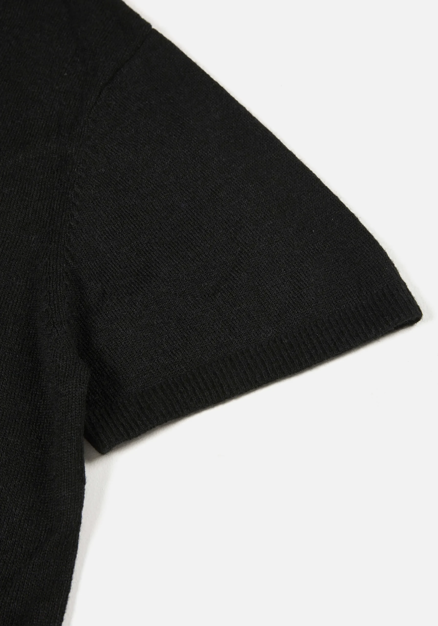 MKI LIGHTWEIGHT MOHAIR KNIT POLO SHIRT
