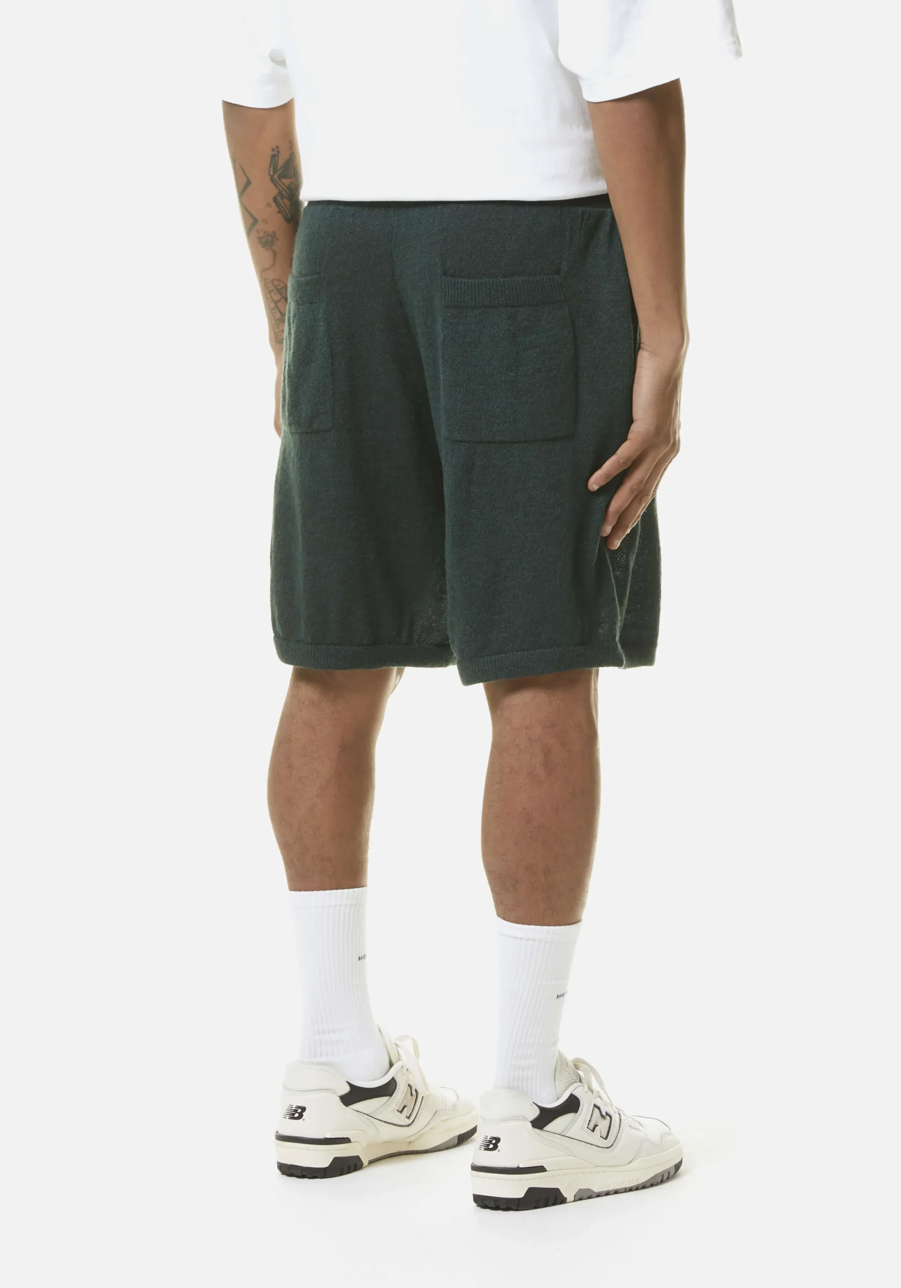 MKI LIGHTWEIGHT MOHAIR KNIT SHORTS