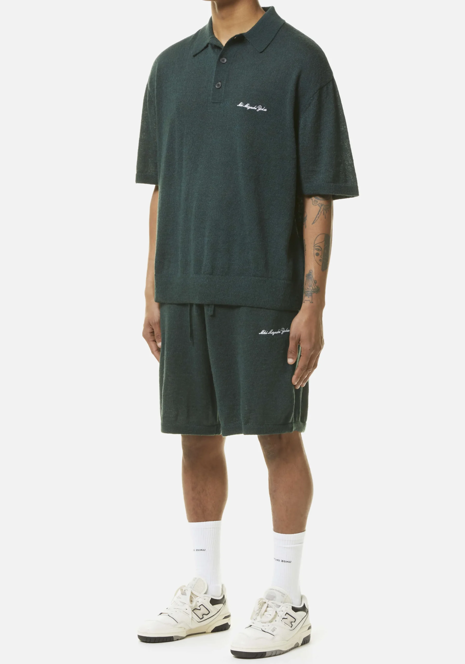MKI LIGHTWEIGHT MOHAIR KNIT SHORTS