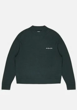 MKI LIGHTWEIGHT MOHAIR KNIT CREWNECK