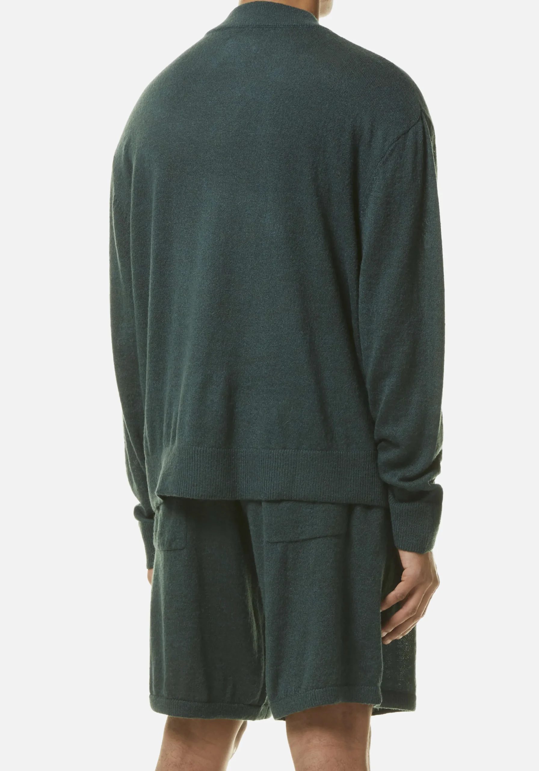 MKI LIGHTWEIGHT MOHAIR KNIT CREWNECK