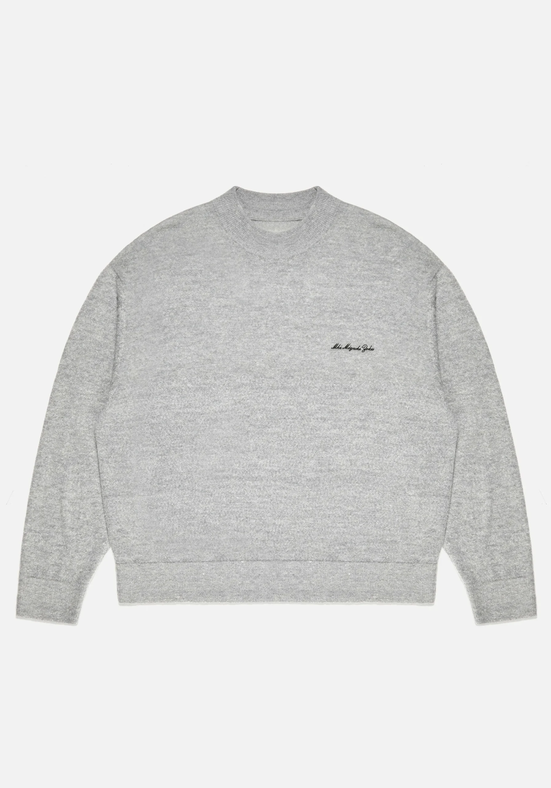 MKI LIGHTWEIGHT MOHAIR KNIT CREWNECK