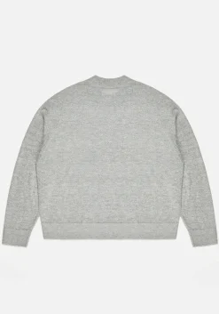 MKI LIGHTWEIGHT MOHAIR KNIT CREWNECK