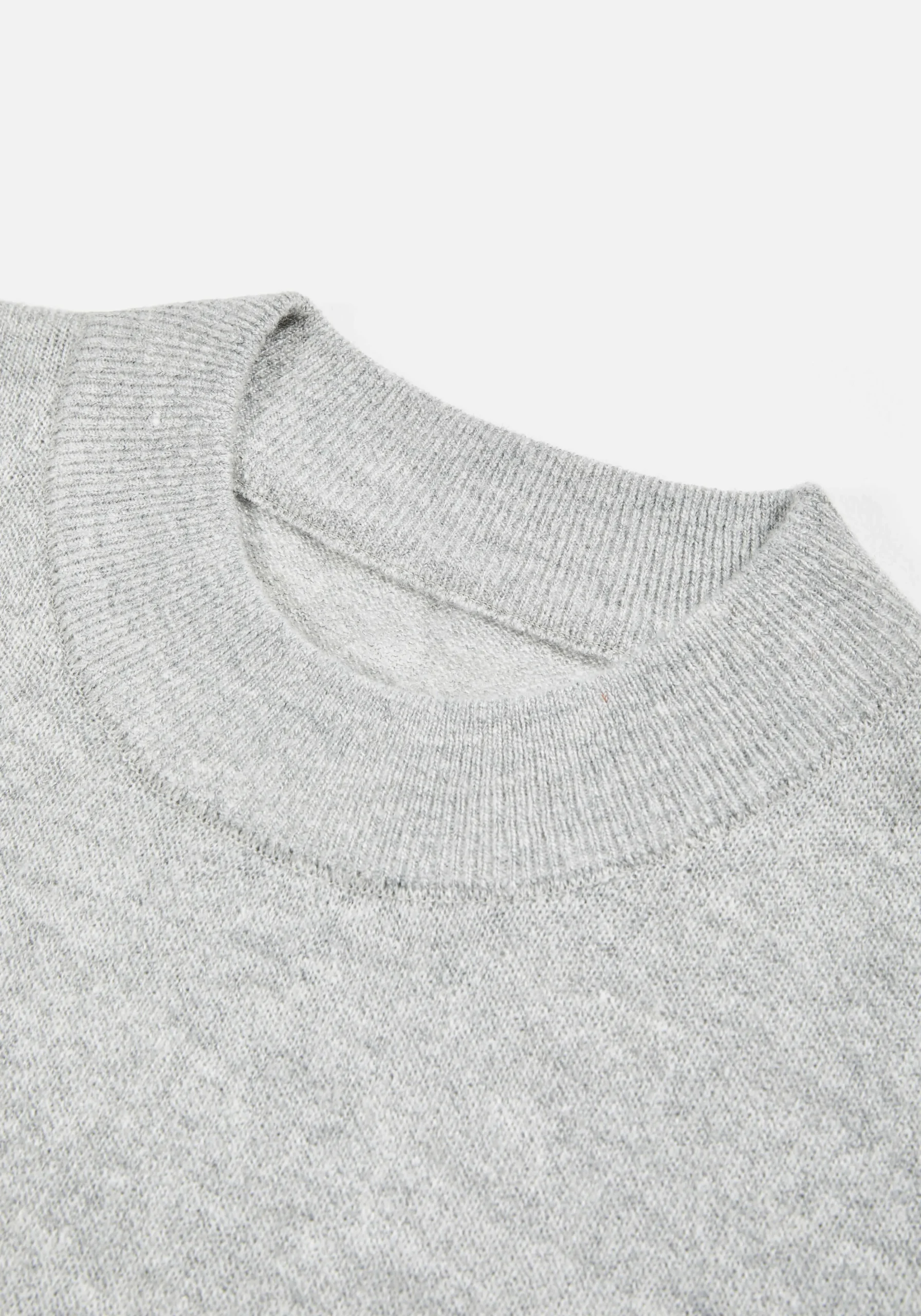 MKI LIGHTWEIGHT MOHAIR KNIT CREWNECK
