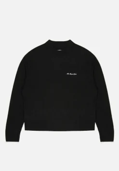 MKI LIGHTWEIGHT MOHAIR KNIT CREWNECK