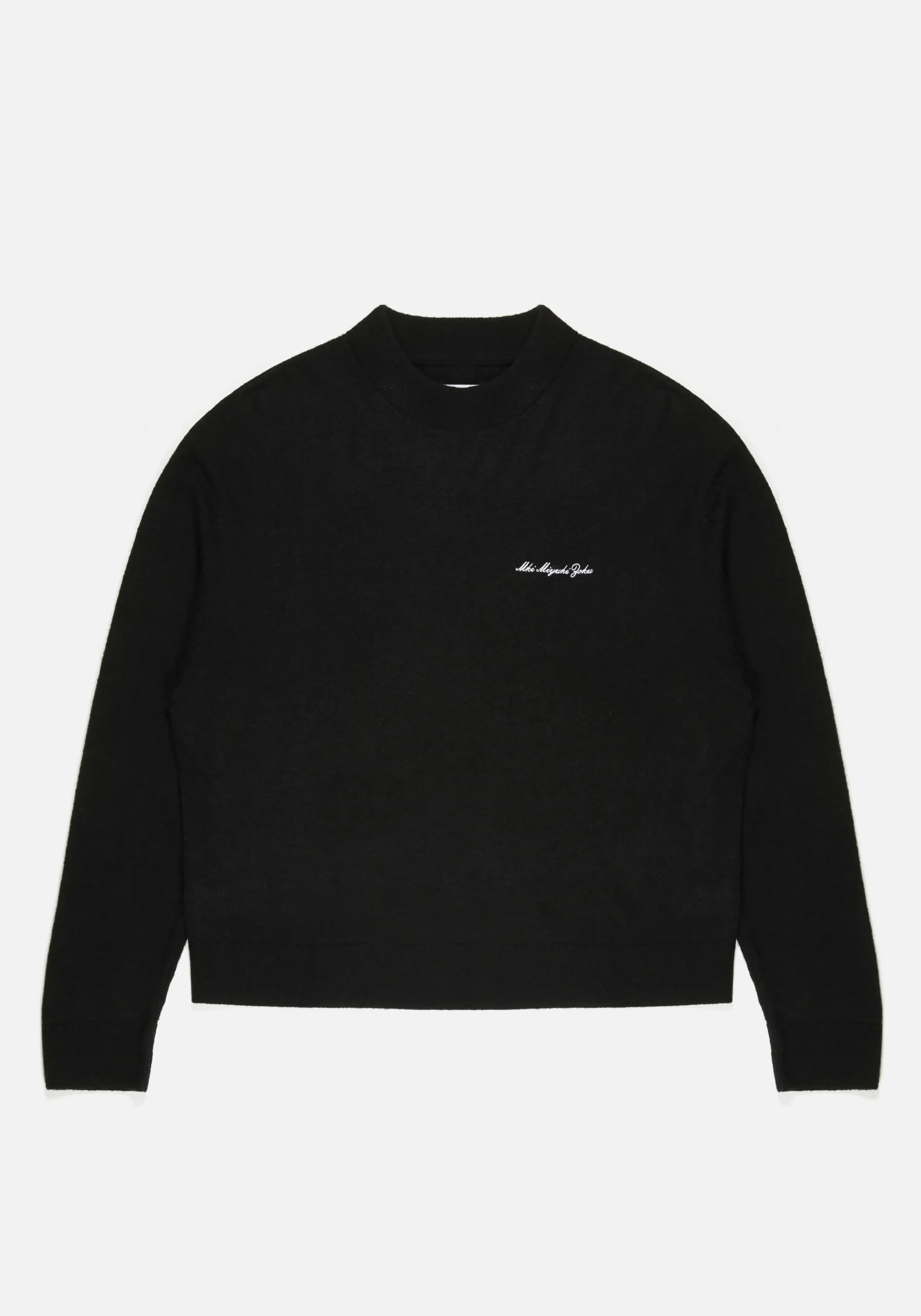 MKI LIGHTWEIGHT MOHAIR KNIT CREWNECK