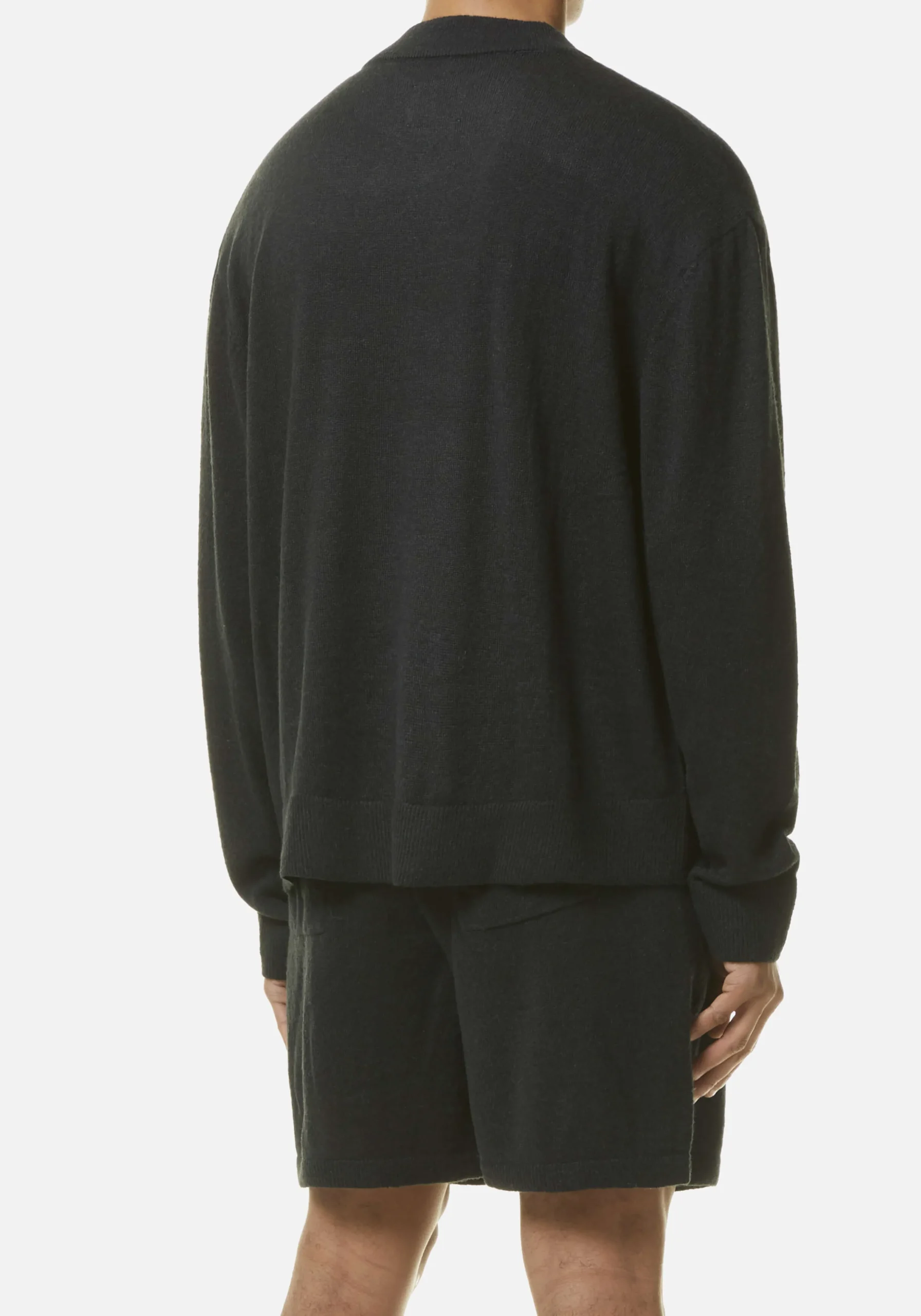 MKI LIGHTWEIGHT MOHAIR KNIT CREWNECK