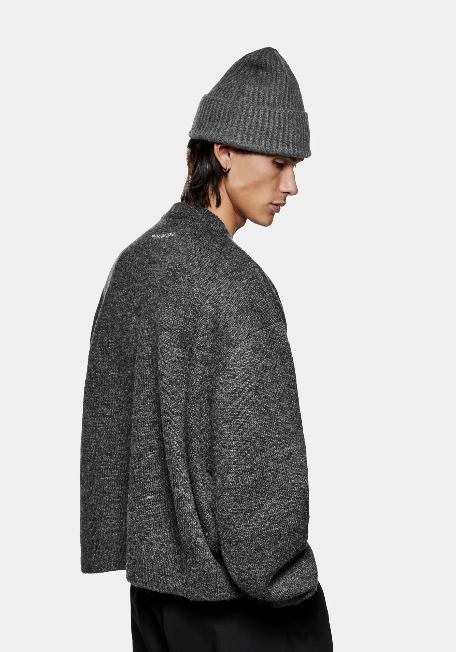 MKI MOHAIR BLEND KNIT CREWNECK