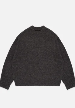 MKI MOHAIR BLEND KNIT CREWNECK