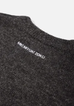MKI MOHAIR BLEND KNIT CREWNECK
