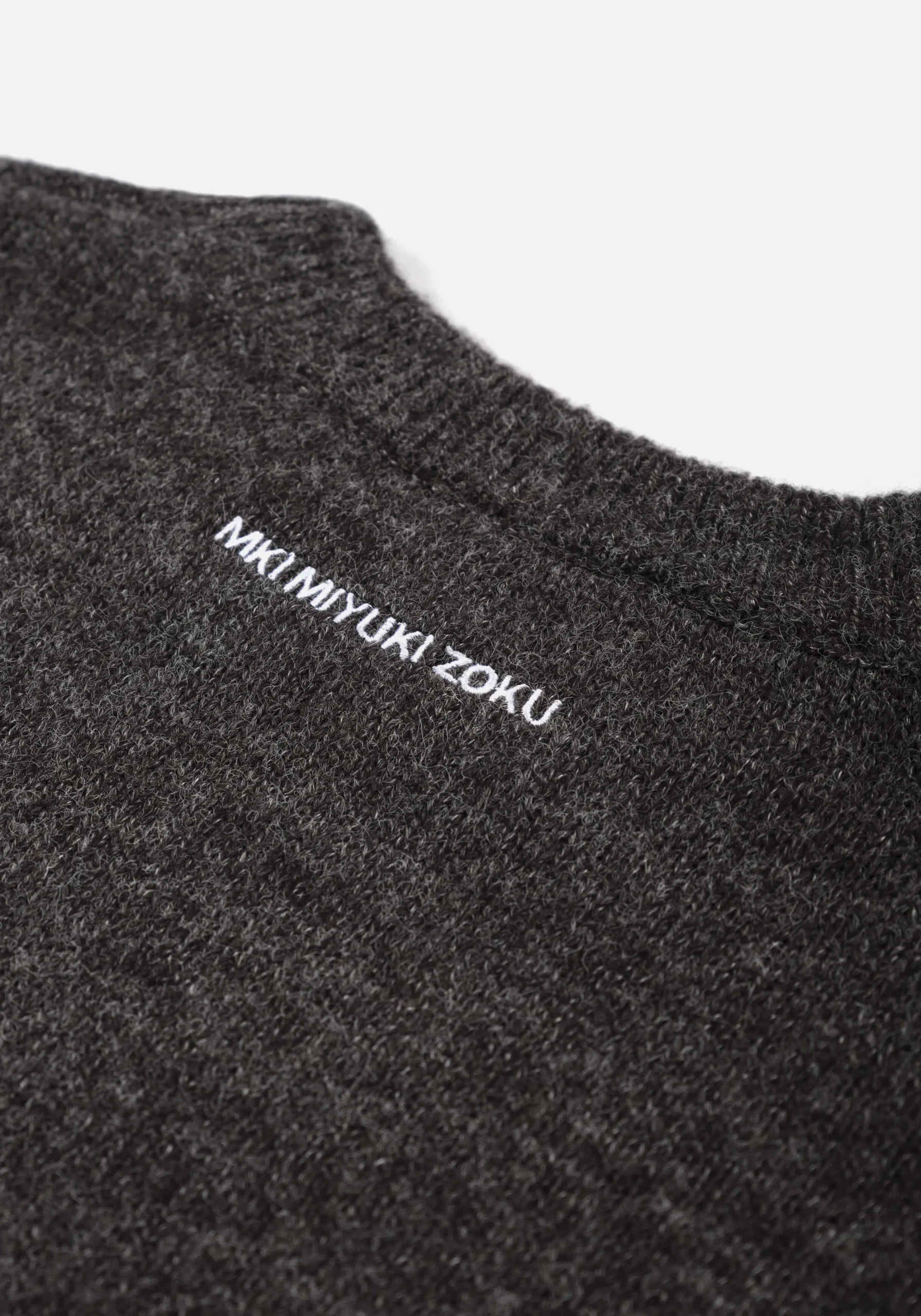 MKI MOHAIR BLEND KNIT CREWNECK