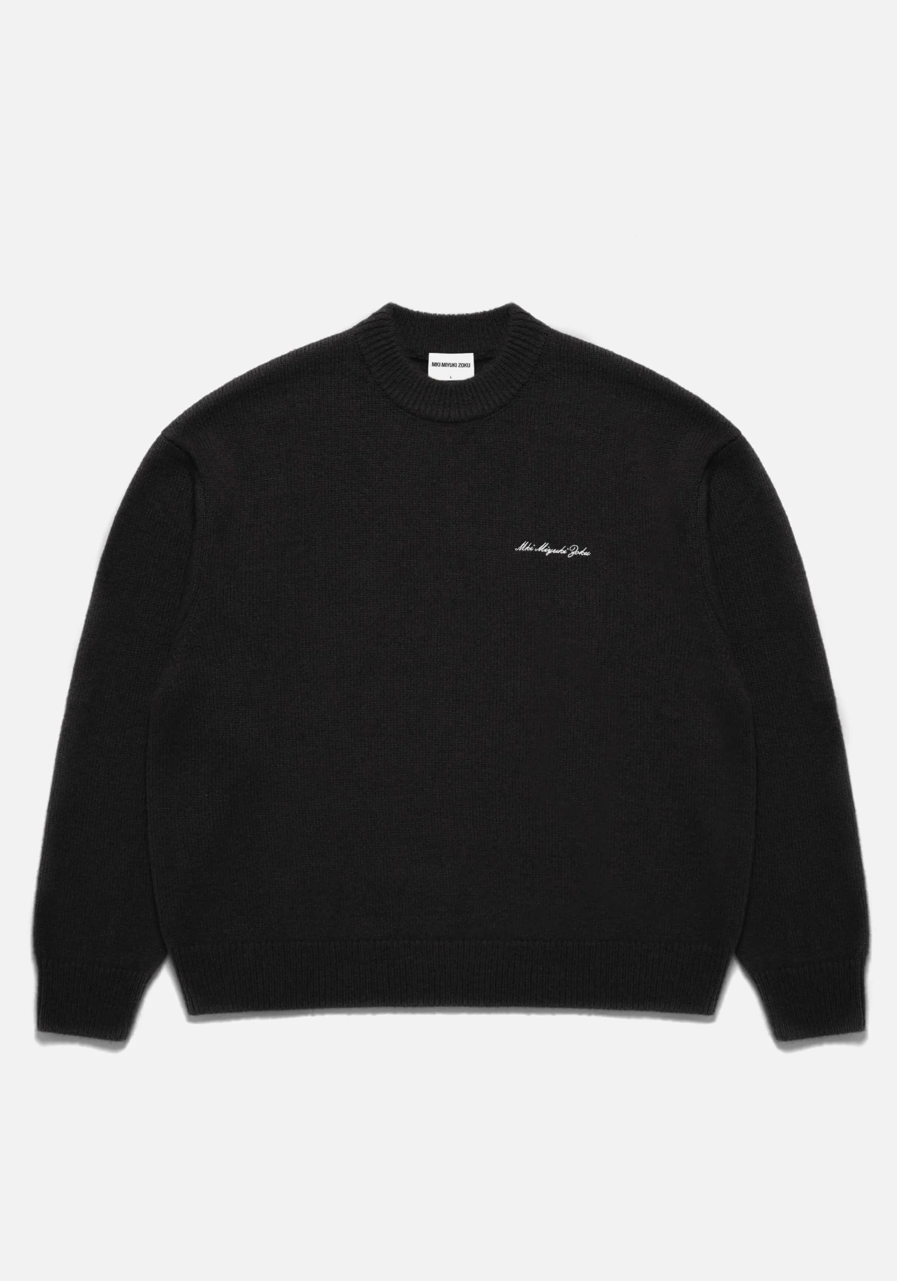 MKI MOHAIR BLEND KNIT CREWNECK